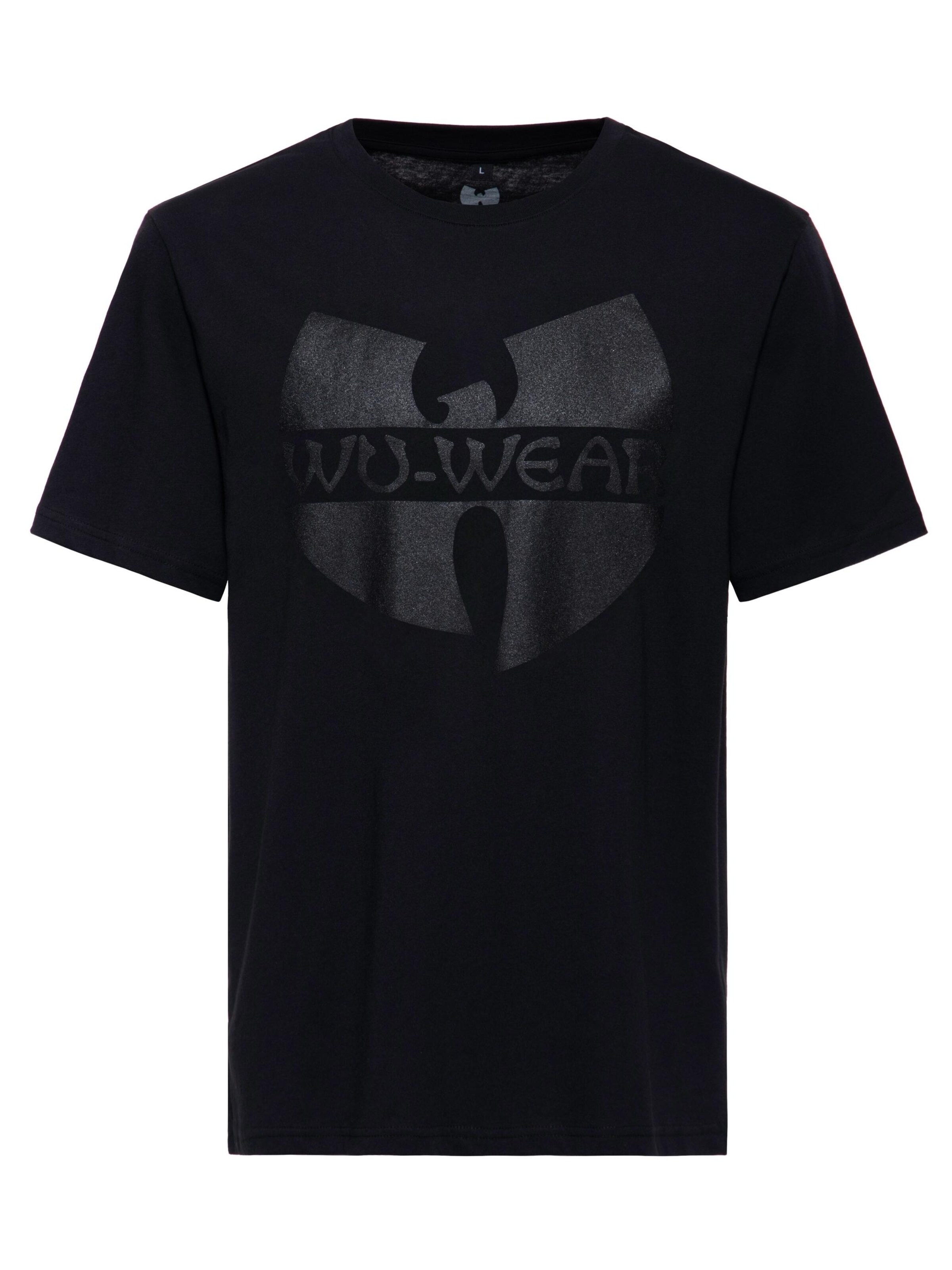 WU Wear Shirt in Black: front