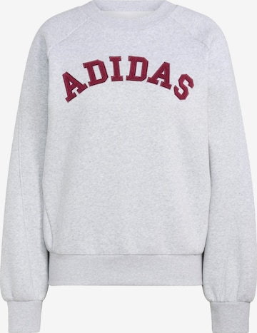 ADIDAS SPORTSWEAR Urheilullinen collegepaita värissä harmaa: etupuoli