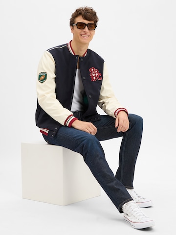 Finshley & Harding London Between-season jacket 'Rugby' in Blue