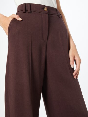 Wide Leg Pantalon à plis Riani en rouge