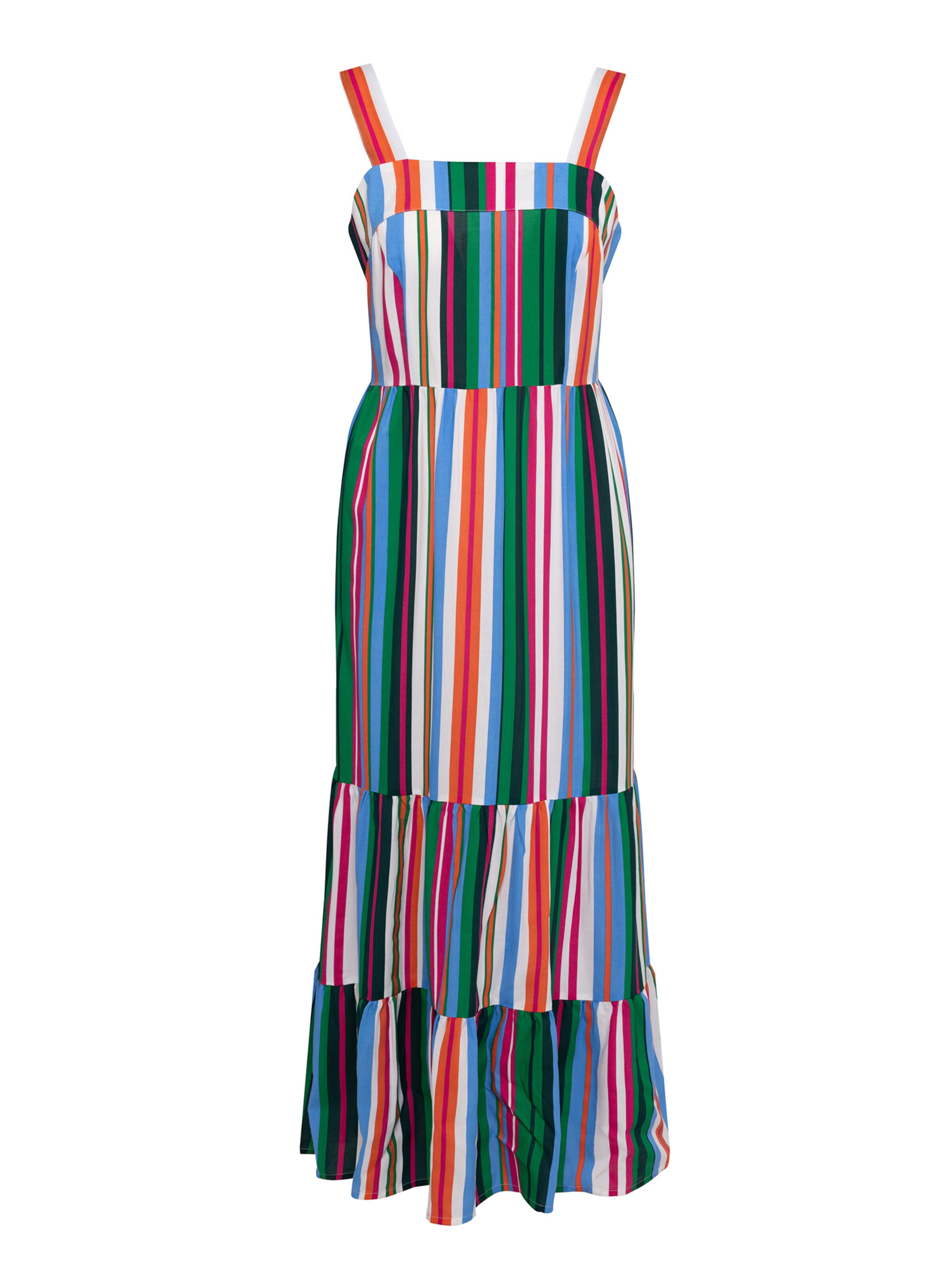 Quiosque Καλοκαιρινό φόρεμα σε ανάμεικτα χρώματα: μπροστά