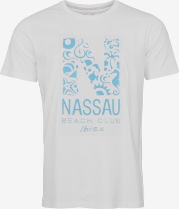 NASSAU Beach Club Shirt ' NB22014 ' in Weiß: predná strana