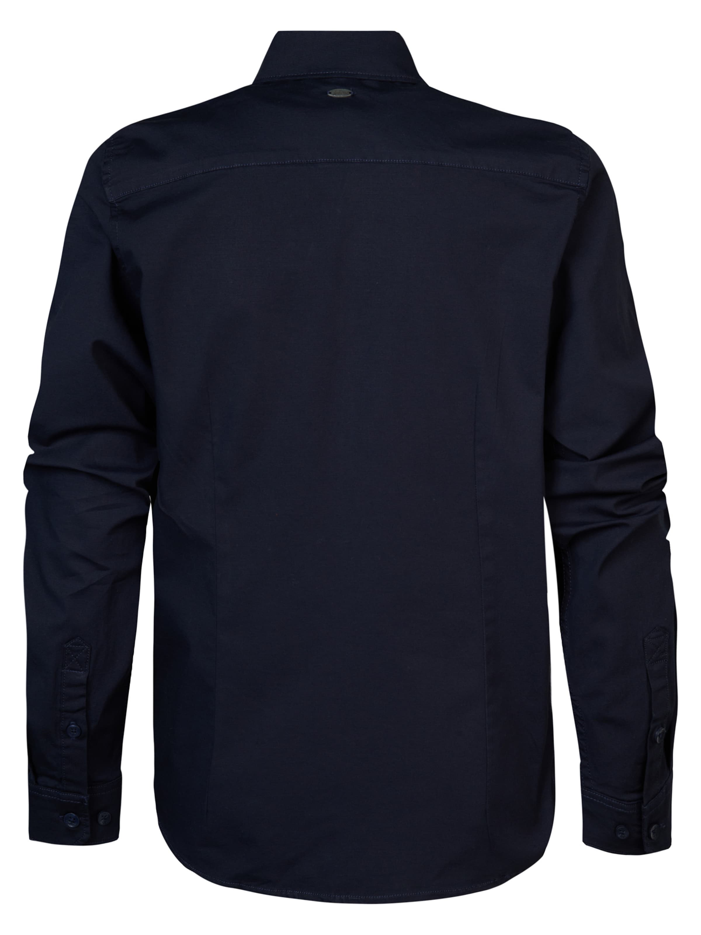 Petrol Industries Slim fit Button up shirt 'Mcgrath' in Blue