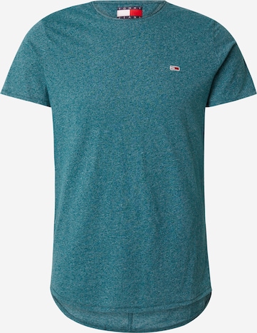 Tommy Jeans Тениска 'JASPE' в синьо: отпред