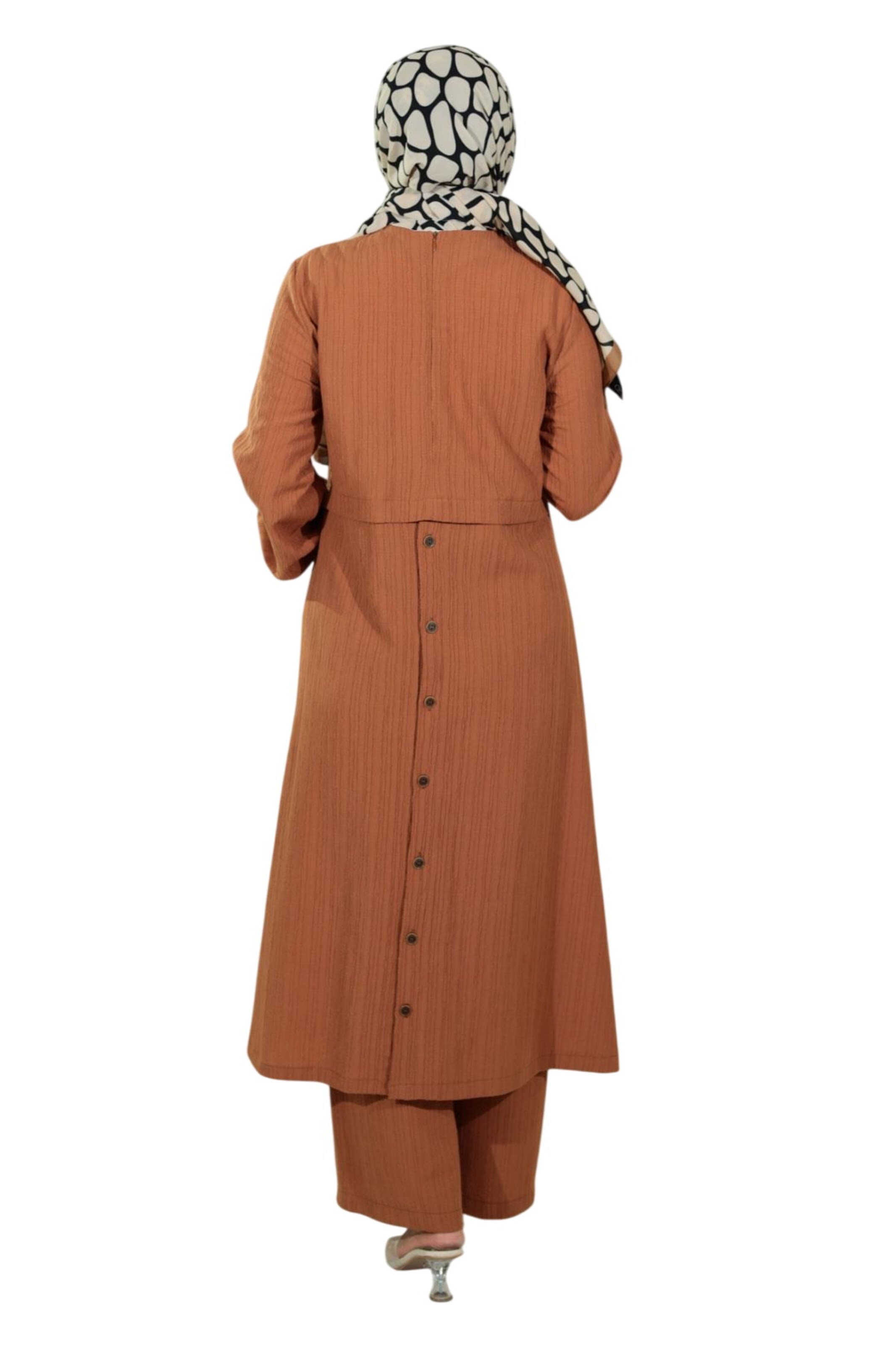 MODAMIHRAM Tuniek in Bruin