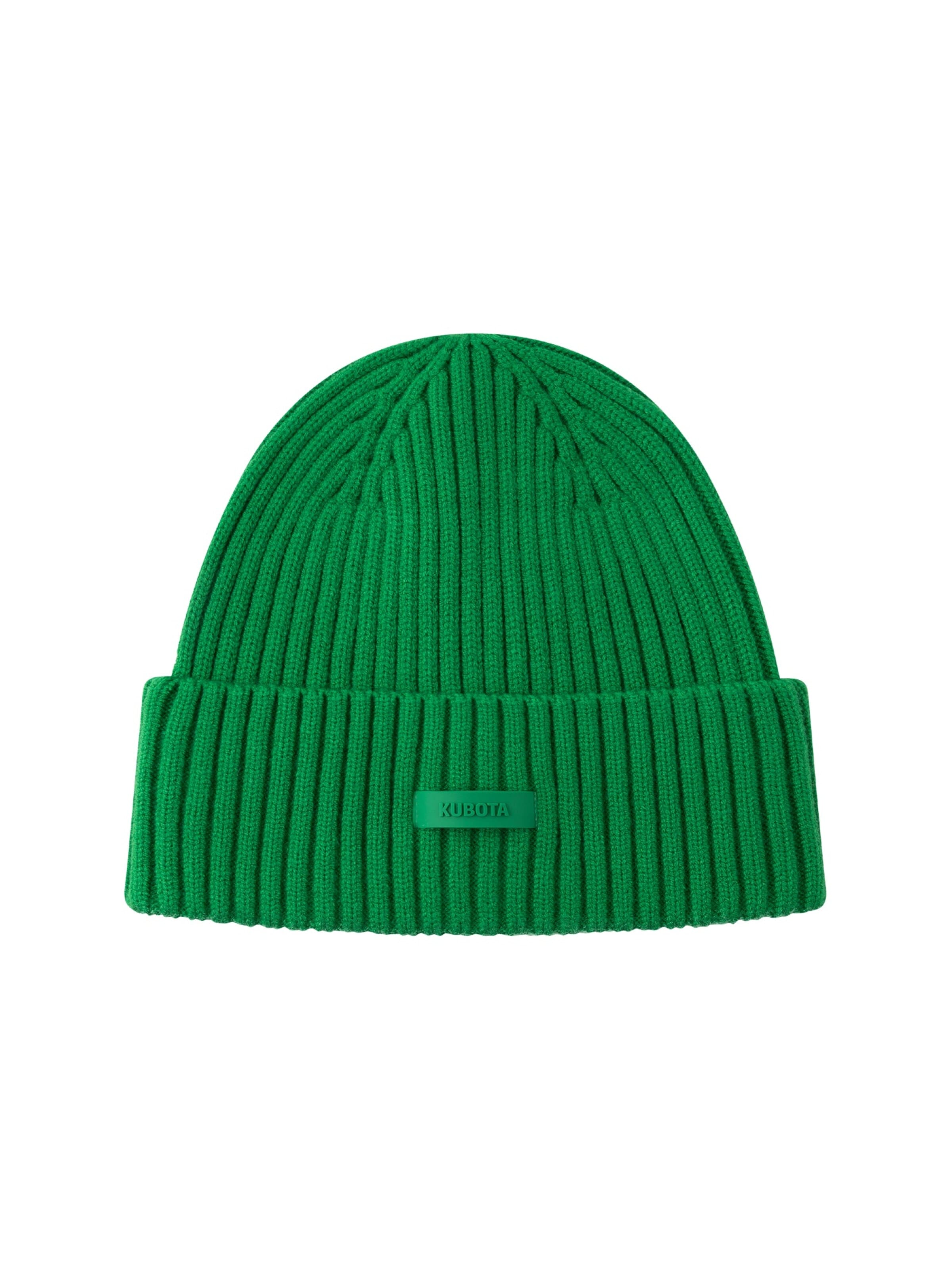 Berretto 'Kubota Unisex Autumn/Winter Marshmallow Beanie' di Kubota in verde: frontale