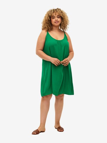 Zizzi - Vestido de verano 'EROSE' en verde: frente