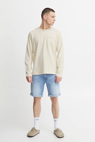 BLEND Sweatshirt Pullover Bhtee in Beige