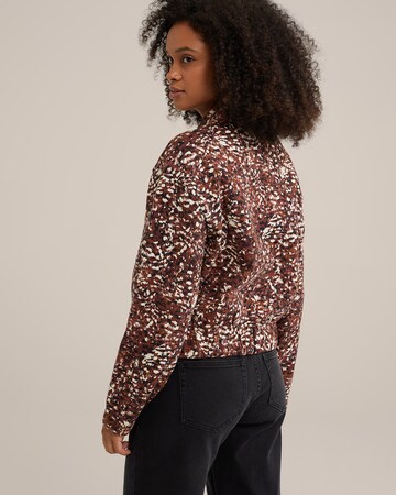 WE Fashion Between-season jacket in Brown