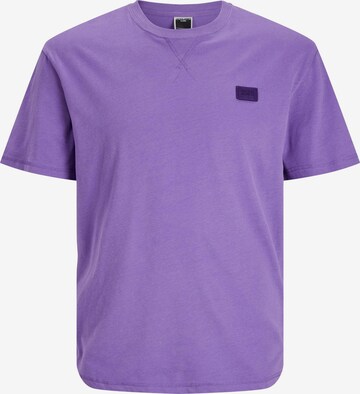 JACK & JONES Shirt 'CLASSIC' in Purple: front