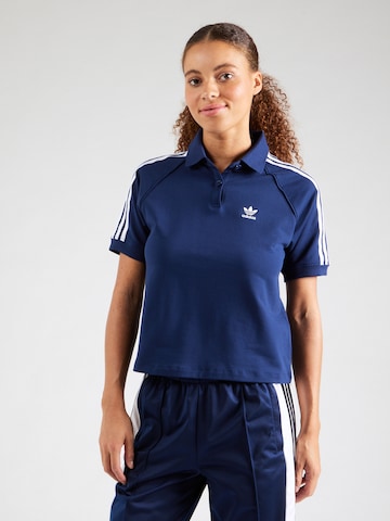 T-shirt ADIDAS ORIGINALS en bleu : devant