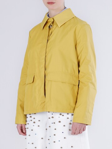 CAFè NOIR Tussenjas in Geel: voorkant