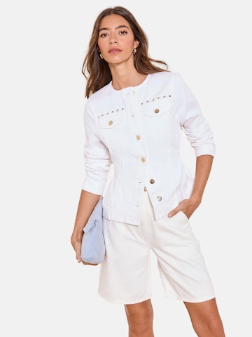 Veste mi-saison Lipsy en blanc : devant