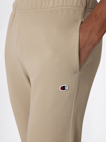Champion Authentic Athletic Apparel Tapered Παντελόνι σε μπεζ
