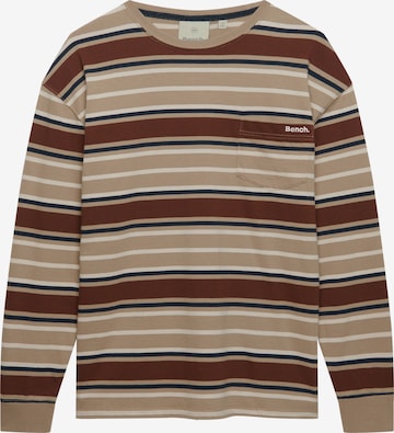 T-Shirt 'Bench X Superdry & Co' BENCH en marron : devant