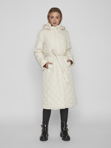 VILA Between-seasons coat 'Kante' in Beige: front