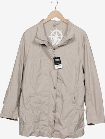 Ulla Popken Jacke XXXL in Beige: Vorderseite