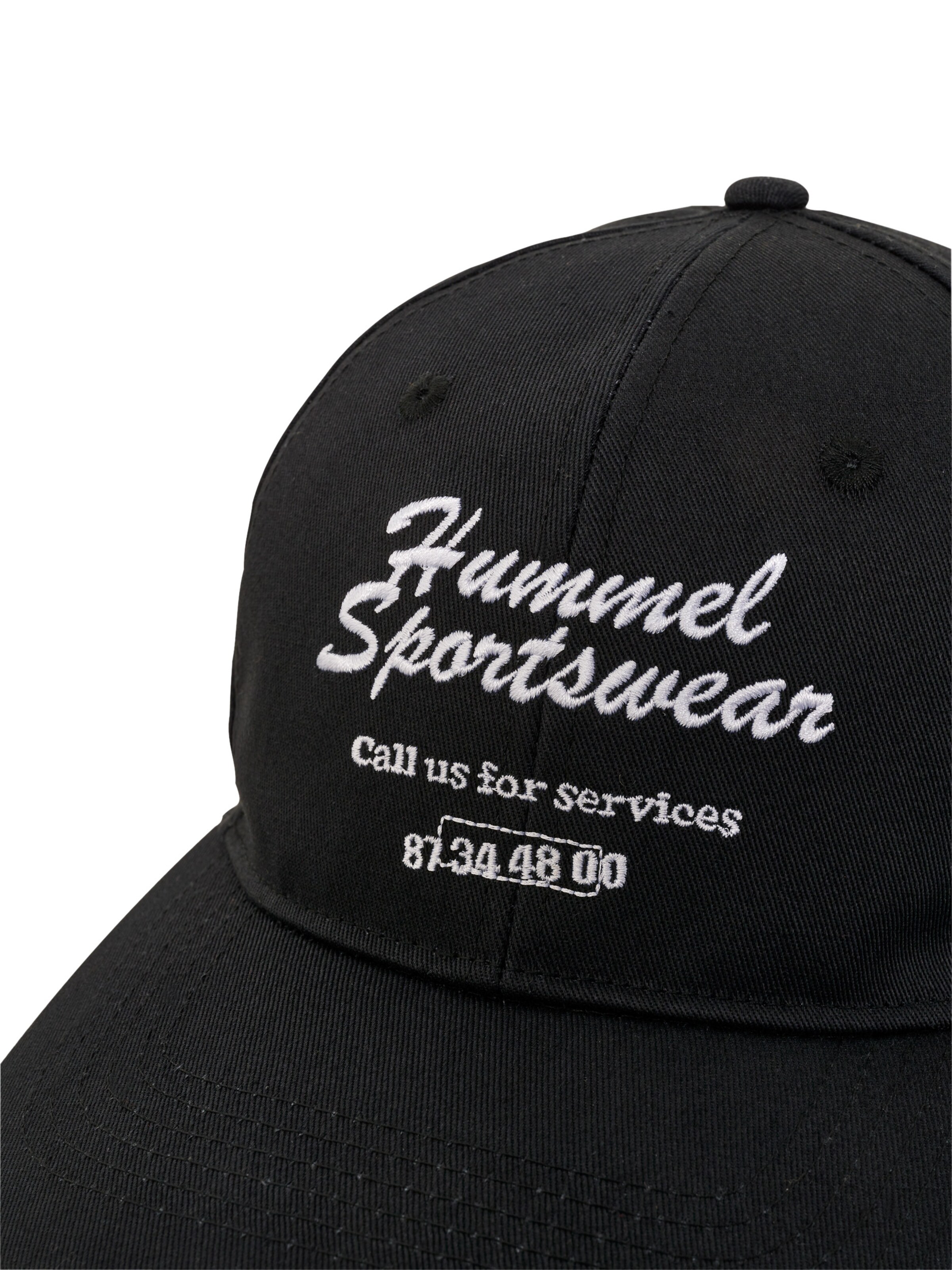 Hummel Cap 'CALL US' in Black