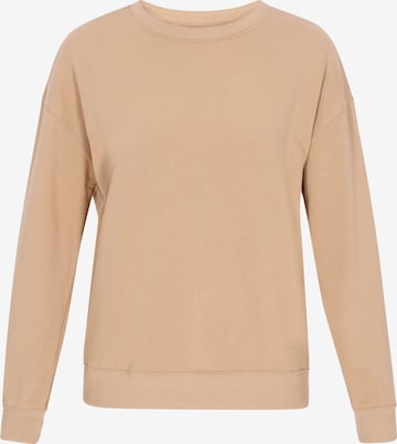 Felpa di SANIKA in beige: frontale
