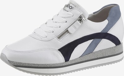 GABOR Sneaker in navy / hellblau / weiß, Produktansicht