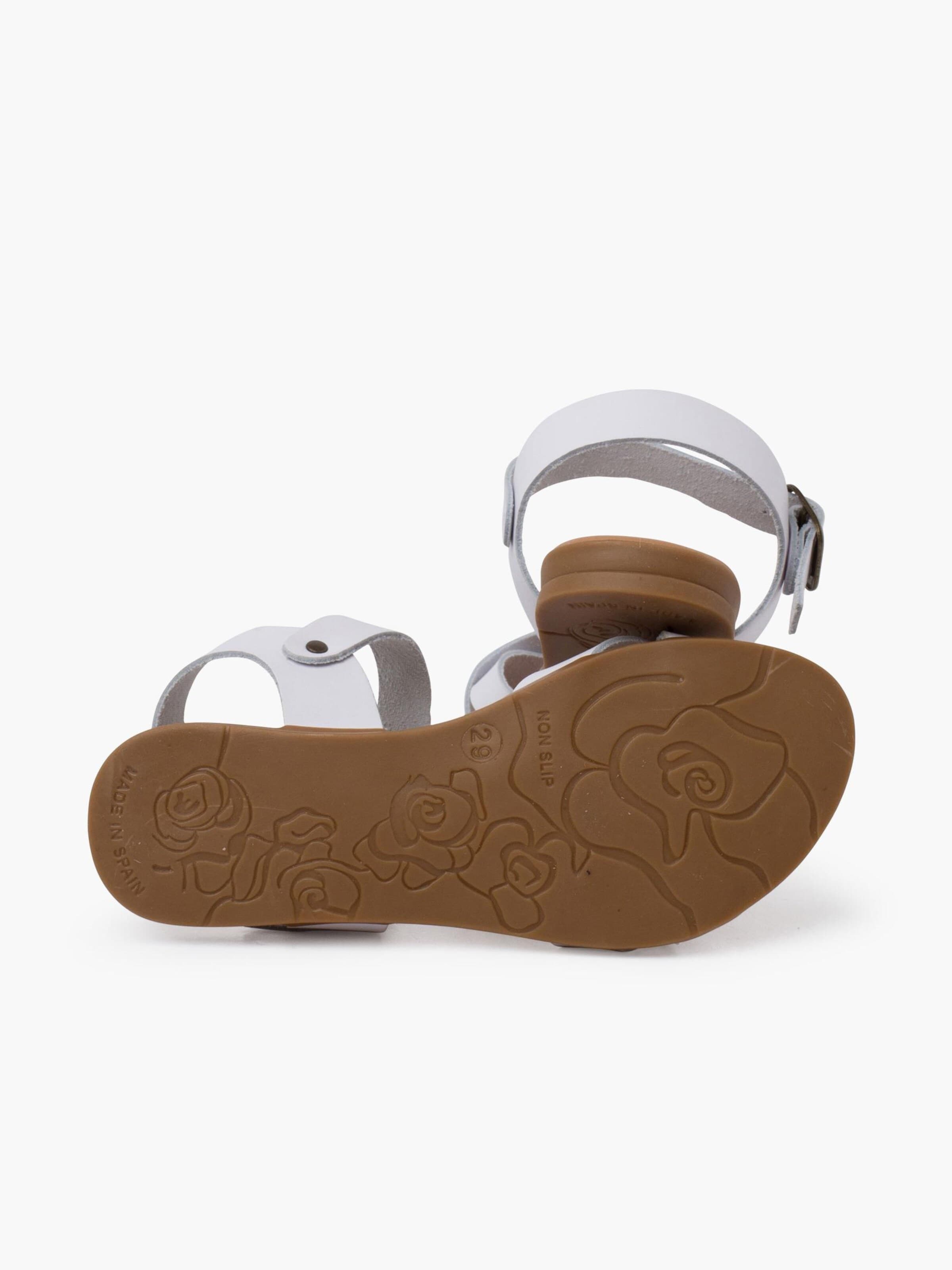 Pisamonas - Sandalias en blanco
