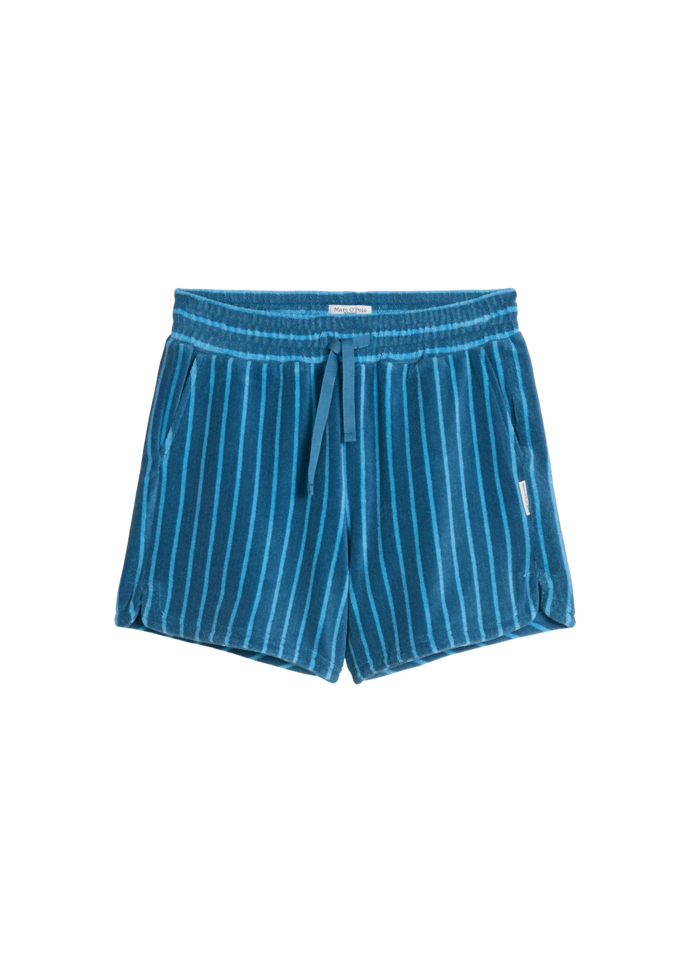 Marc O'Polo DENIM Regular Broek in Blauw: voorkant