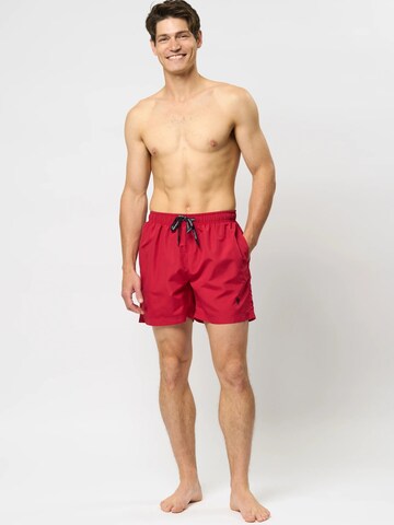 U.S. POLO ASSN. Badeshorts ' Aza ' i rød