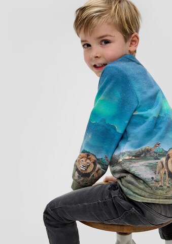 s.Oliver Sweatshirt in Blau