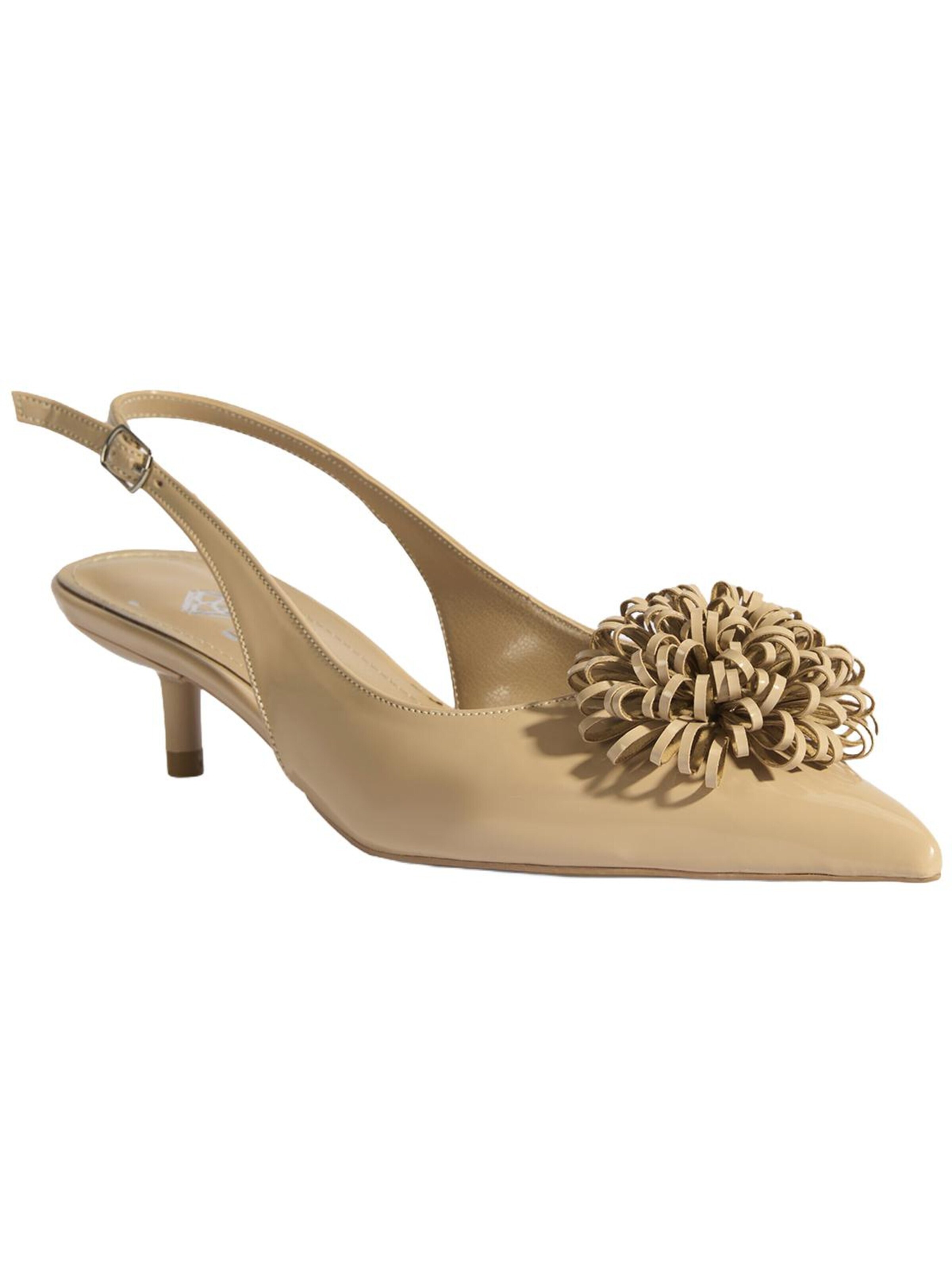 Desa - Zapatos destalonado 'Slip-Ons' en beige: frente