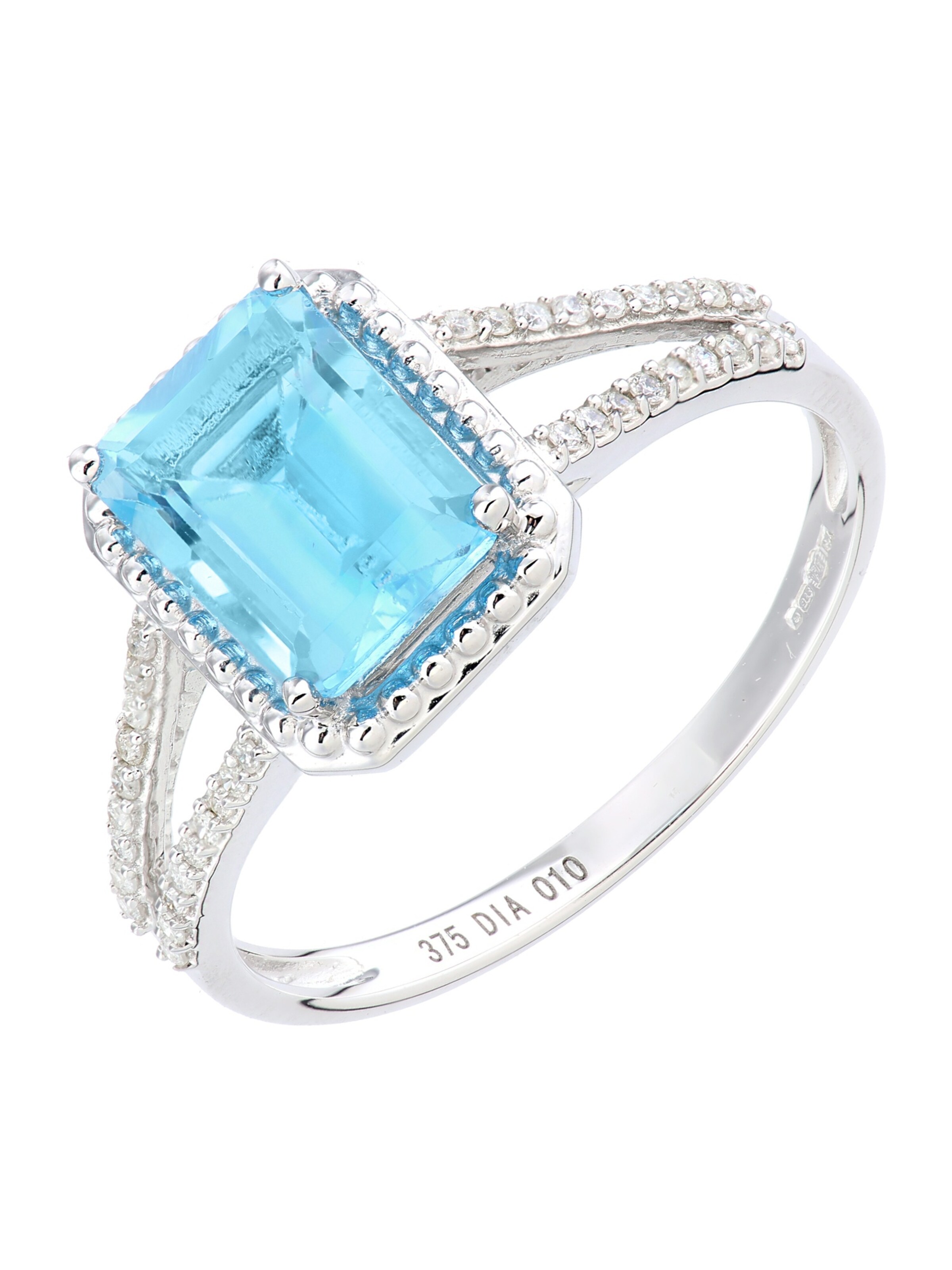 DIAMANT LETERNEL Ring‌‌‌ in Silber: Vorderseite