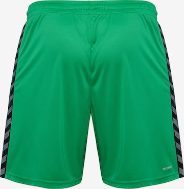 Hummel Regular Workout Pants 'AUTHENTIC' in Green