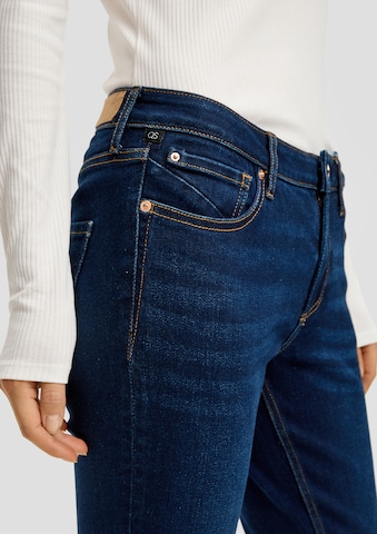 Coupe slim Jean 'Catie' QS en bleu