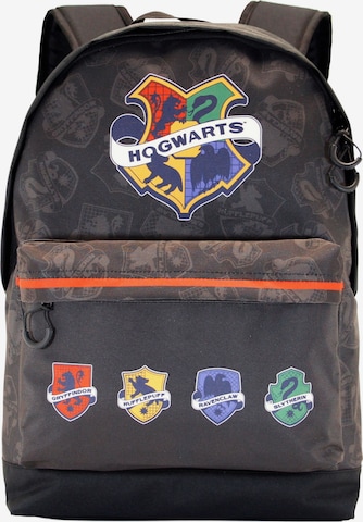 Warner Bros. Rucksack 'Harry Potter College-FAN HS' in Grau: Vorderseite