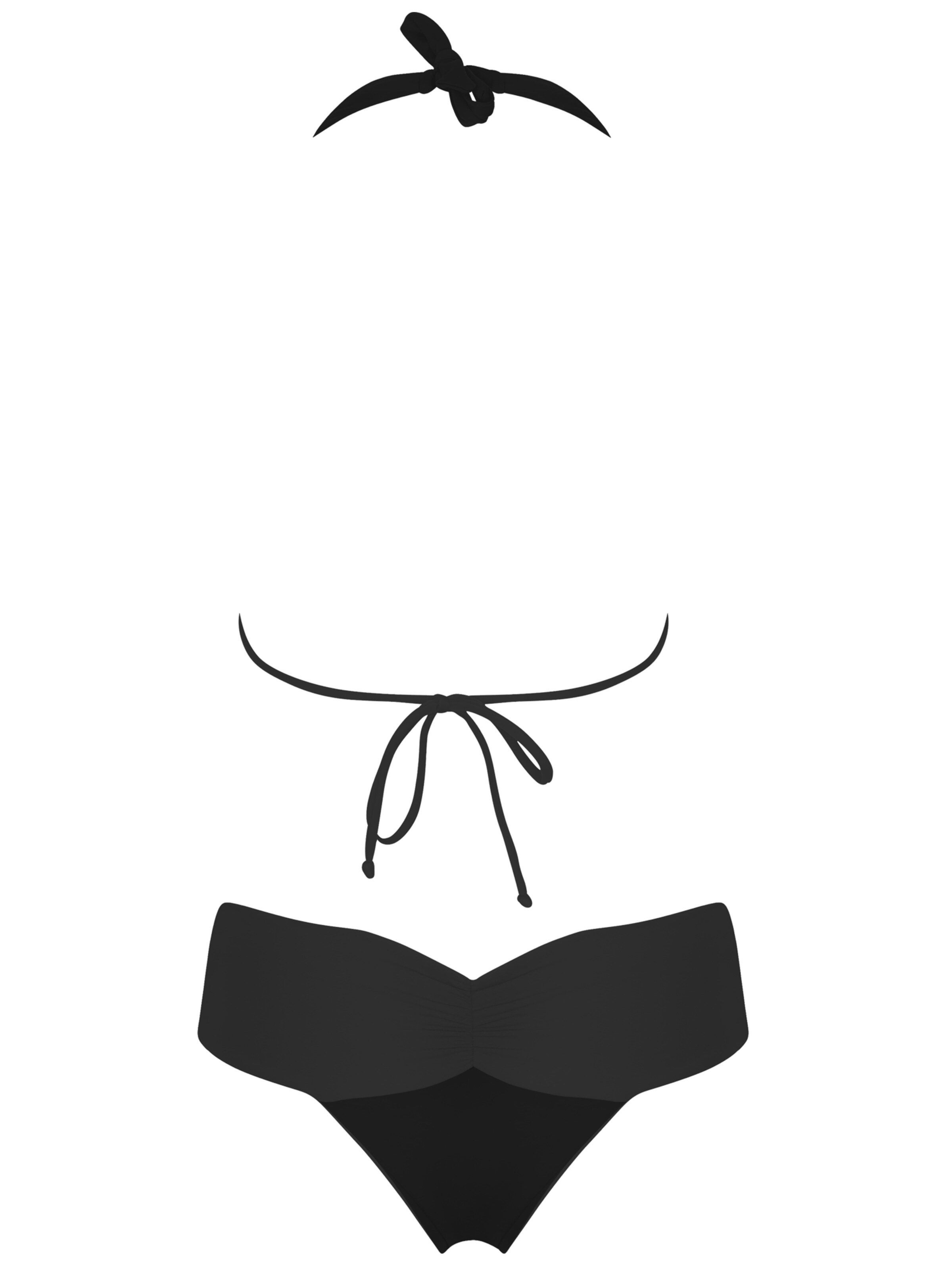 SEA ME SWIM Triangel Bikini 'CANCUN'‌‌‌ in Schwarz