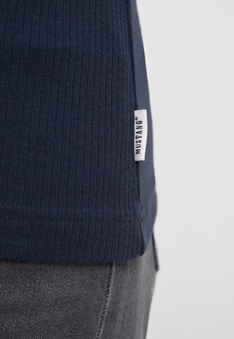MUSTANG Shirt in Blau
