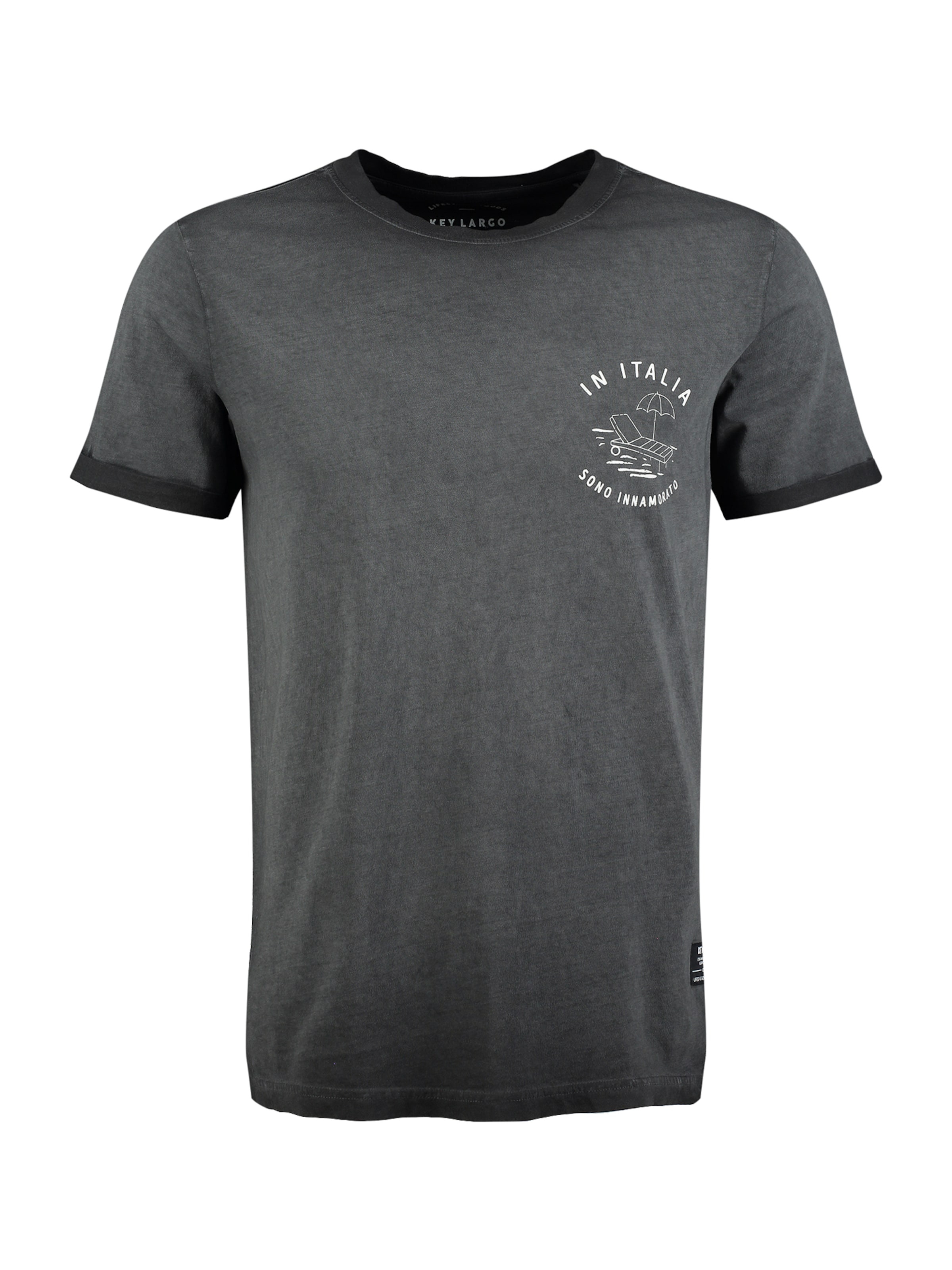 Key Largo Särk 'Pazzo', värv hall: eest vaates