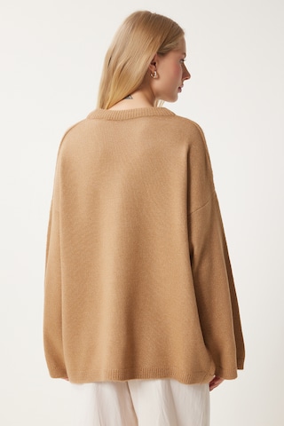 Happiness İstanbul Pullover in Braun