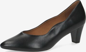 CAPRICE Pumps in Zwart: voorkant