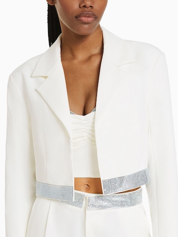 Blazer Bershka en blanc