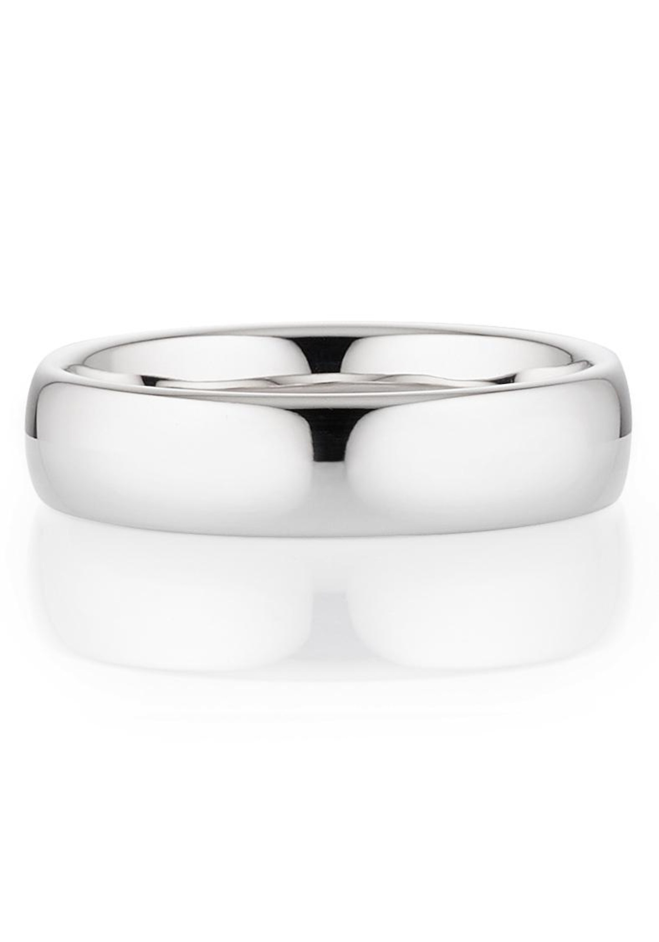 Bruno Banani Partnerring in Silber: Vorderseite