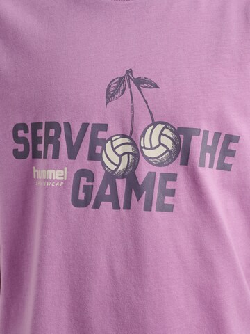 Hummel Shirt in Purple