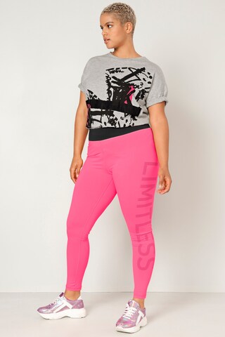 Angel of Style Skinny Leggings in Roze