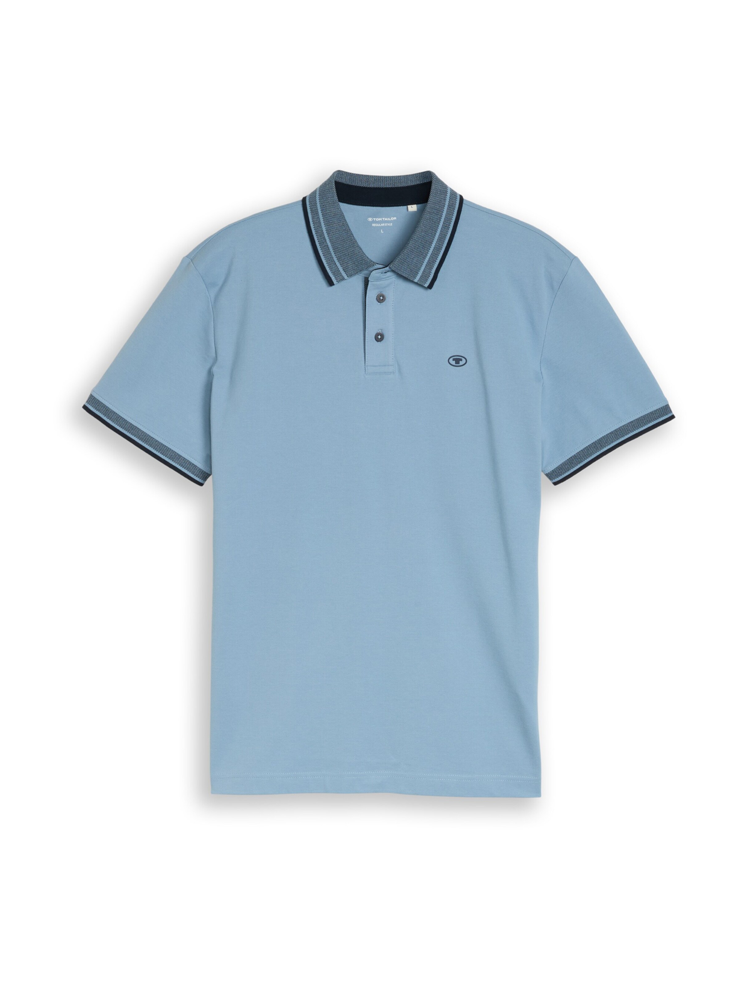 TOM TAILOR Poloshirt in Blau: Vorderseite