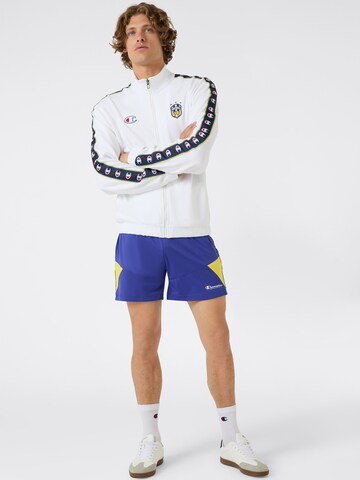 Veste de survêtement Champion Authentic Athletic Apparel en blanc