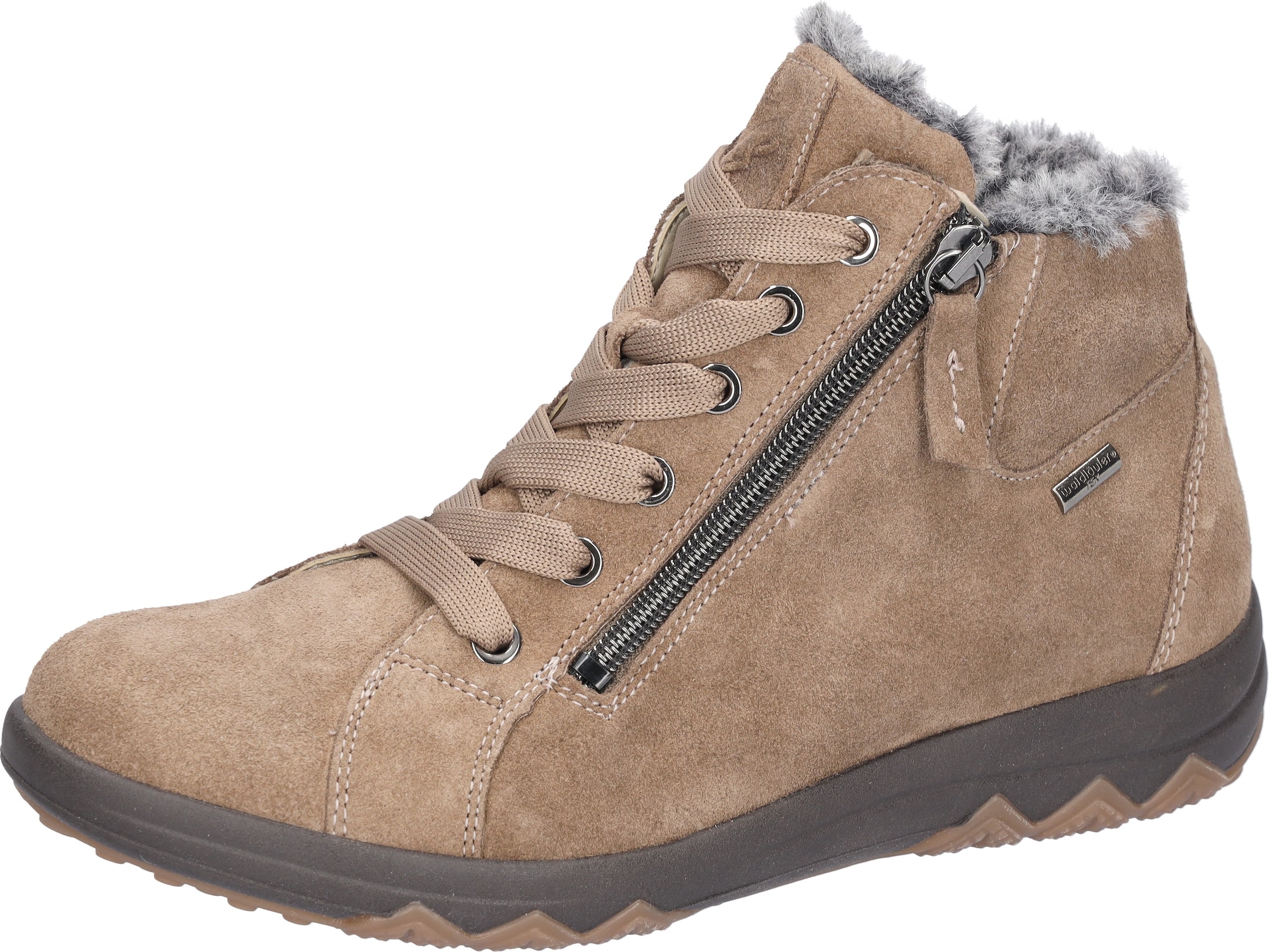 WALDLÄUFER Stiefelette in Beige: Vorderseite