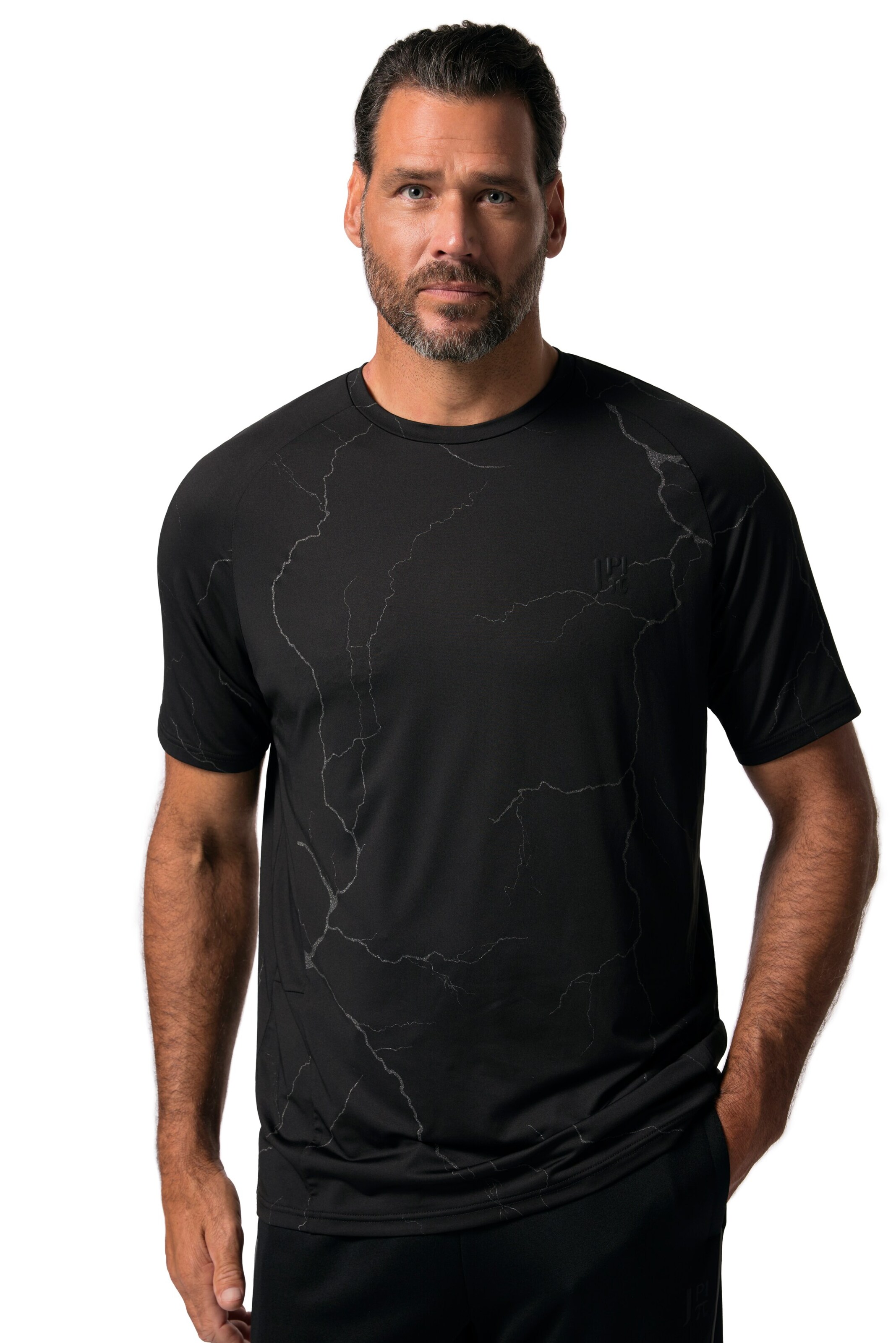 JAY-PI Shirt in Zwart: voorkant