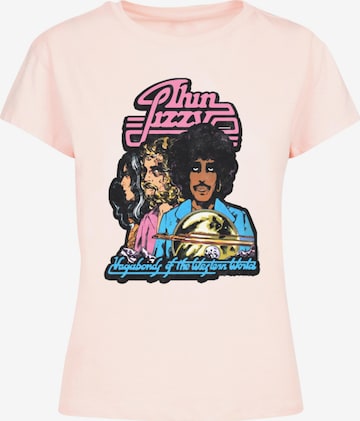 T-shirt 'Thin Lizzy' Merchcode en rose : devant