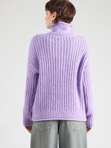 QS Πουλόβερ σε λιλά