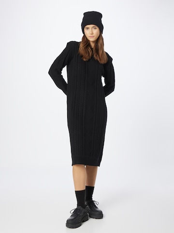 Rochie tricotat 'HADDA' de la Maison 123 pe negru