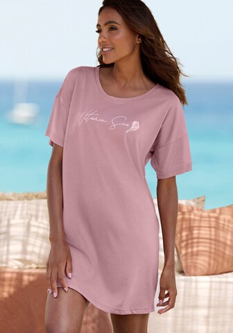 Camicia da notte 'Dreams' di VIVANCE in rosa